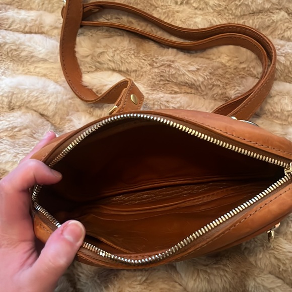 Parker Clay Desta Belt Bag in Rust Brown - Picture 14 of 16